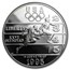 1995-P Olympic Track and Field $1 Silver Commem Pf (Capsule Only)