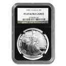 1995-P Proof American Silver Eagle PF-69 NGC (Retro Black Insert)