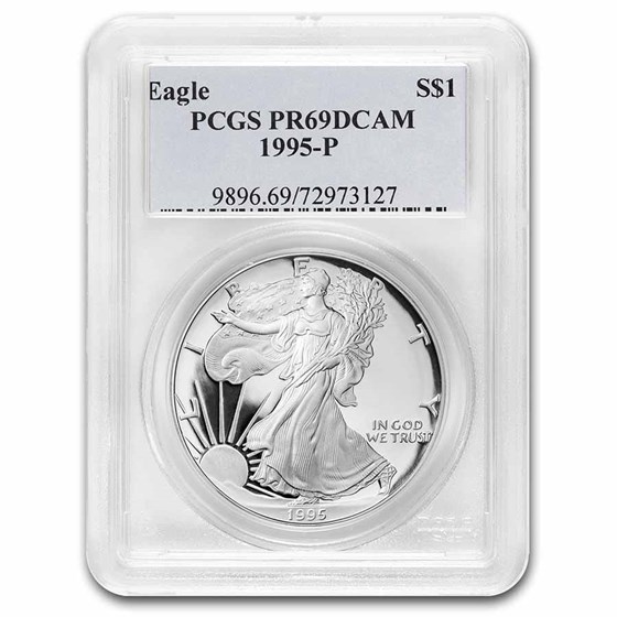 1995-P Proof American Silver Eagle PR-69 PCGS