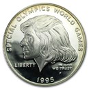 1995-P Special Olympics $1 Silver Commem Proof (Capsule Only)