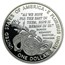 1995-P Special Olympics $1 Silver Commem Proof (Capsule Only)