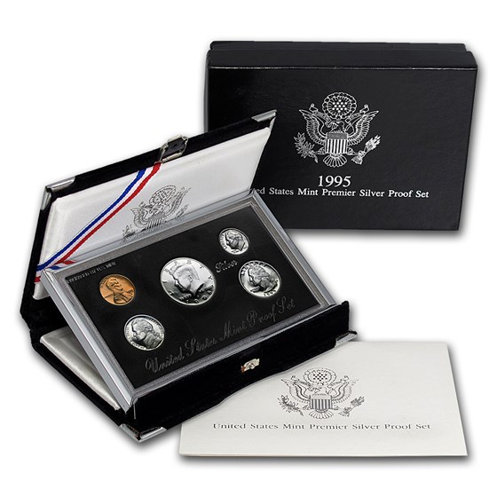 1995 Premier Silver Proof Set 1995 Premier Silver Proof Set