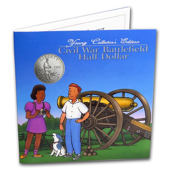 1995-S Civil War 1/2 Dollar Clad Commem BU (Young Collector) 1995-S Civil War 1/2 Dollar Clad Commem BU (Young Collector)