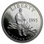 1995-S Civil War 1/2 Dollar Clad Commem Proof (w/Box & COA)