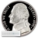 1995-S Jefferson Nickel 40-Coin Roll Proof
