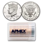 1995-S Kennedy Half Dollar 20-Coin Roll Proof