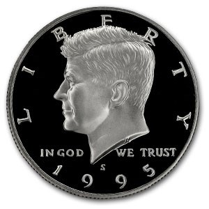 1995-S Kennedy Half Dollar Gem Proof