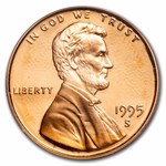1995-S Lincoln Cent PR-69 PCGS (Red)