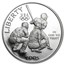 1995-S Olympic Baseball 1/2 Dollar Clad Commem PR (Capsule only)