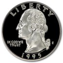 1995-S Silver Washington Quarter Gem Proof