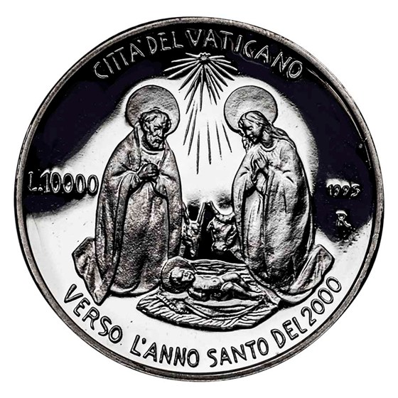Buy 2-Coin Set 1995 Vatican Pope John Paul II Silver Pf | APMEX