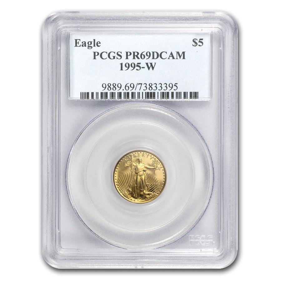 1995-W 1/10 oz Proof American Gold Eagle PR-69 DCAM PCGS