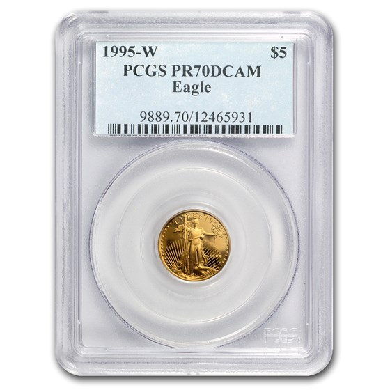 1995-W 1/10 oz Proof American Gold Eagle PR-70 PCGS 1995-W 1/10 oz Proof American Gold Eagle PR-70 PCGS