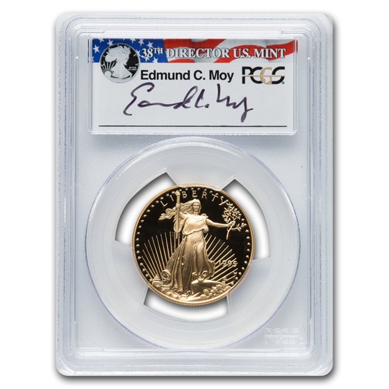1995-W 1/2 oz Proof American Gold Eagle PR-70 DCAM PCGS (Moy) 1995-W 1/2 oz Proof American Gold Eagle PR-70 DCAM PCGS (Moy)