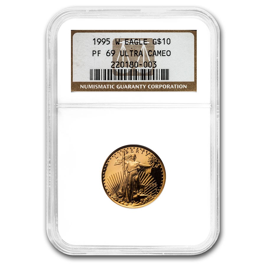1995-W 1/4 oz Proof American Gold Eagle PF-69 NGC