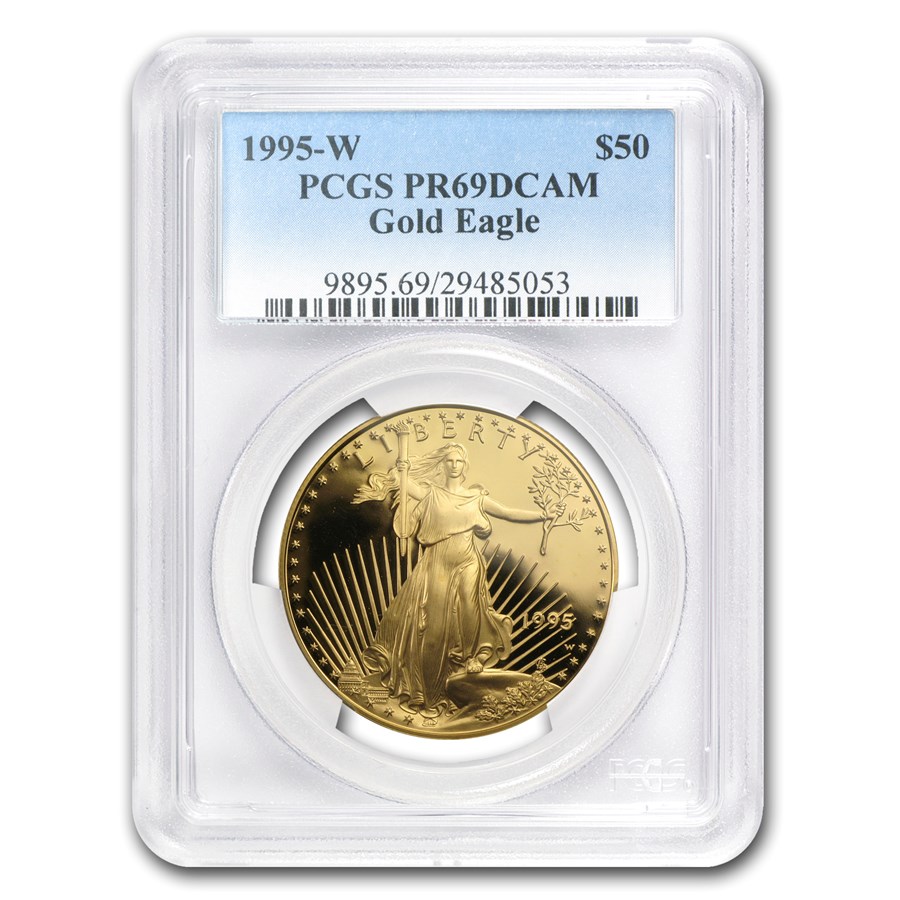 1995-W 1 oz Proof American Gold Eagle PR-69 PCGS