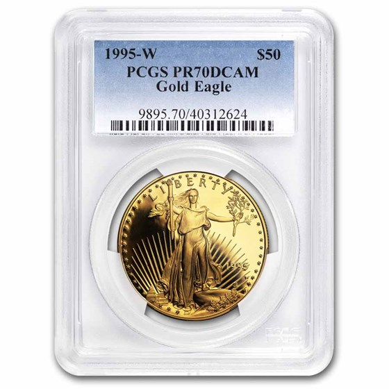 1995-W 1 oz Proof American Gold Eagle PR-70 PCGS 1995-W 1 oz Proof American Gold Eagle PR-70 PCGS