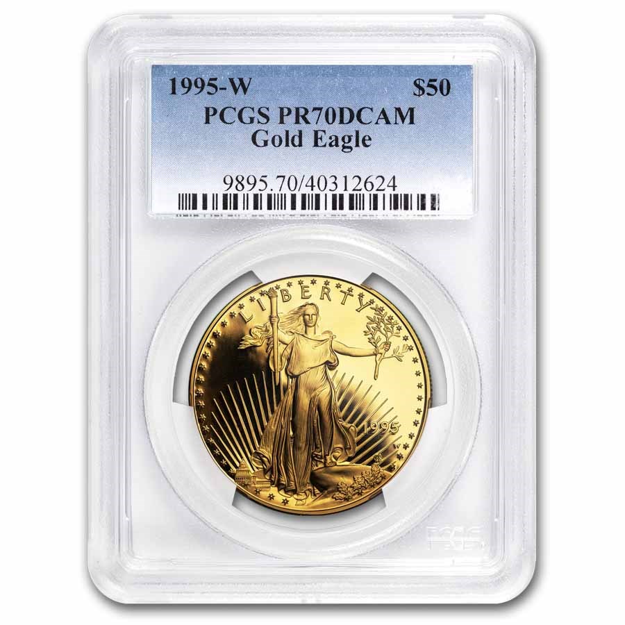 1995-W 1 oz Proof American Gold Eagle PR-70 PCGS