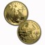 1995-W 4-Coin Proof American Gold Eagle Set (w/Box & COA)
