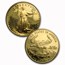 1995-W 4-Coin Proof American Gold Eagle Set (w/Box & COA)