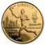 1995-W Gold $5 Commem Olympic Torch Runner Proof (w/Box & COA)