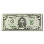 1995s* $5.00 FRN CU (Star Note, Districts of Our Choice)