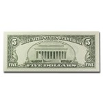 1995s* $5.00 FRN CU (Star Note, Districts of Our Choice)