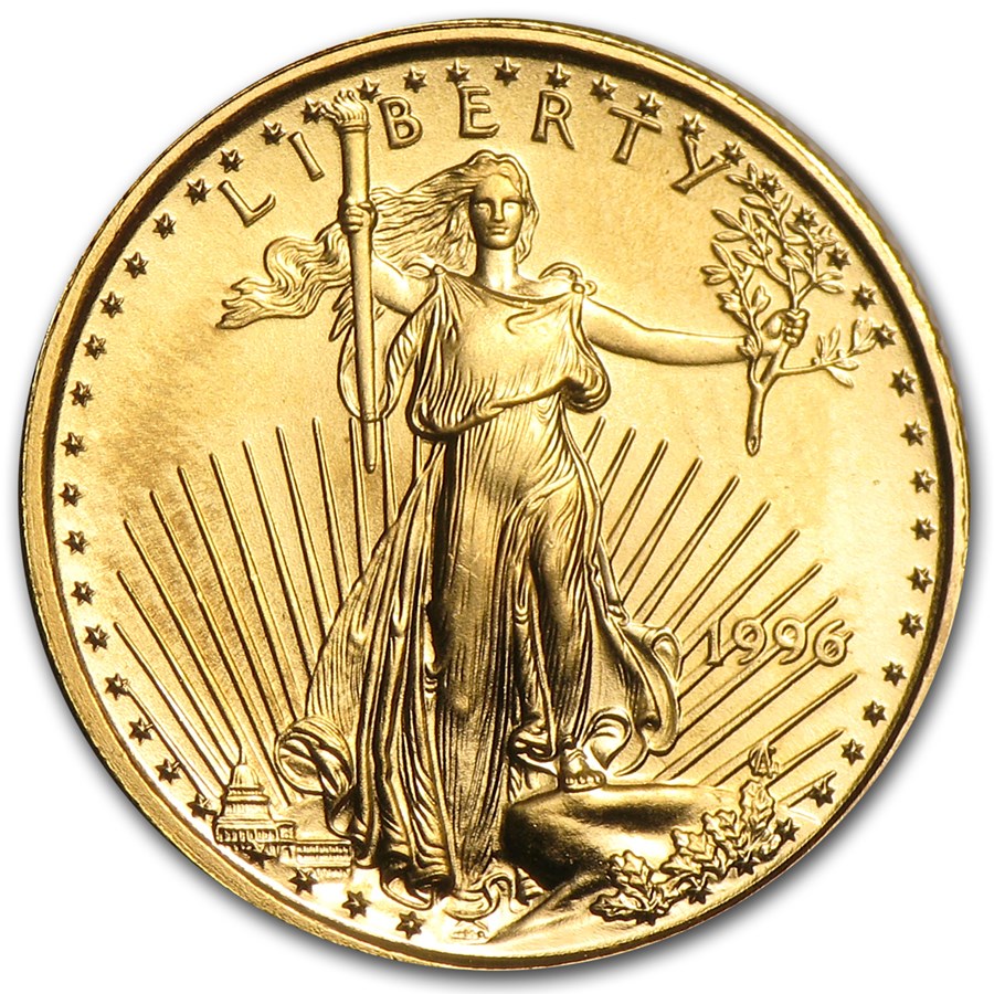 1996 1/10 oz American Gold Eagle BU