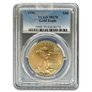 1996 1 oz American Gold Eagle MS-70 PCGS
