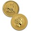 1996-2007 Australia 12-Coin 1 oz Gold Lunar Set BU (Series I)