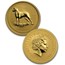 1996-2007 Australia 12-Coin 1 oz Gold Lunar Set BU (Series I)