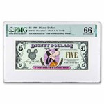 1996 $5.00 (AA) Closed-Eyed Goofy CU-66 EPQ (DIS#42)