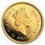 1996 Australia 1/2 oz Proof Gold Kangaroo (Prospector Privy)