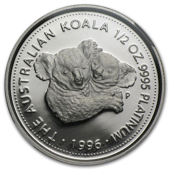 Buy 1996 Australia 1/2 oz Proof Platinum Koala PF-69 NGC | APMEX