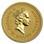 1996 Australia 1/4 oz Gold Lunar Rat (Series I)