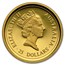 1996 Australia 1/4 oz Proof Gold Nugget (Prospector Privy)