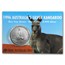 1996 Australia 1 oz Silver Kangaroo (In Display Card)