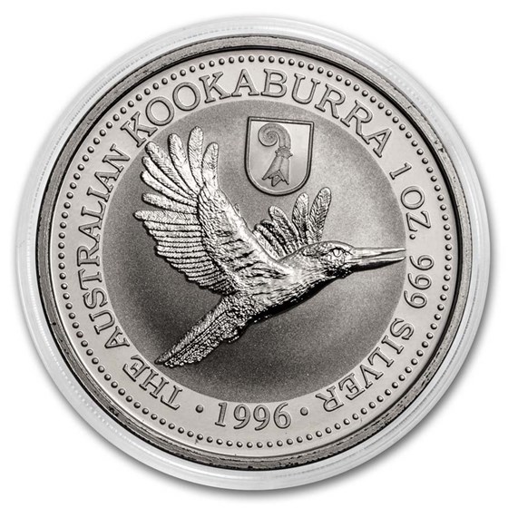 Buy 1996 Australia 1 oz Silver Kookaburra BU (Basler Stab Privy) | APMEX