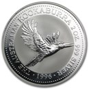 1996 Australia 2 oz Silver Kookaburra BU
