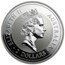 1996 Australia 2 oz Silver Kookaburra BU