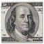 1996 (B-New York) $100 FRN CU (Fr#2175-B) Printing Fold Error