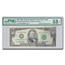 1996 (B-New York) $50 FRN AU-53 EPQ PMG (Fr#2125-B) Smear Error