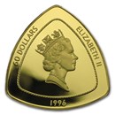 1996 Bermuda 1 oz Proof Gold $60 Triangle