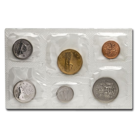 1996 Canada 6-Coin Proof Like Set 1996 Canada 6-Coin Proof Like Set