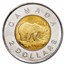 1996 Canada Bimetallic $2.00 Polar Bear BU