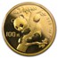 1996 China 1 oz Gold Panda Small Date BU (Sealed)