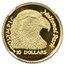 1996 Cook Islands Gold $10 Olympic National Park PF-64 NGC