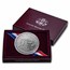 1996-D Olympic High Jump $1 Silver Commem BU (w/Box & COA)