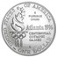 1996-D Olympic Tennis $1 Silver Commem BU (w/Box & COA)