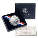 1996-D Olympic Tennis $1 Silver Commem BU (w/Box & COA)
